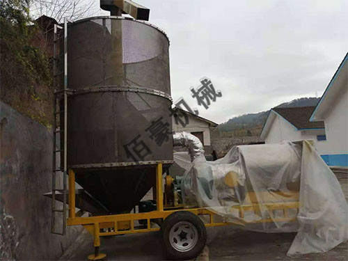 小麥烘干機(jī)山西客戶現(xiàn)場